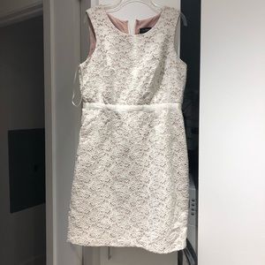 Oleg Cassini Lace Shift Dress